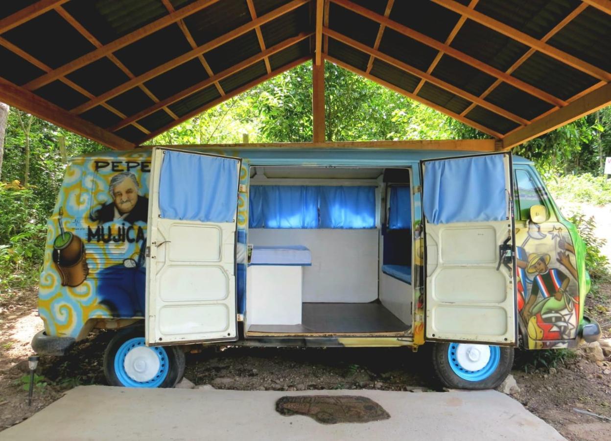 Kombi Hostel Camping Vale do Capao Exterior foto
