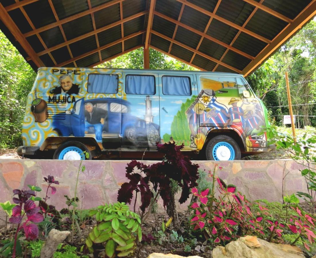 Kombi Hostel Camping Vale do Capao Exterior foto